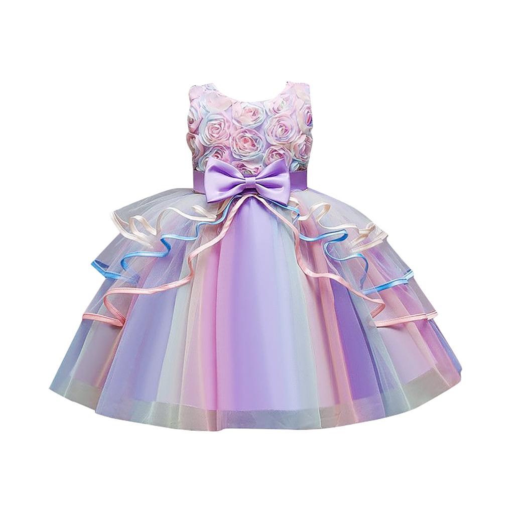 Long Princess Dress Children's Dress Summer Children's Dress Girls' Dress Dress