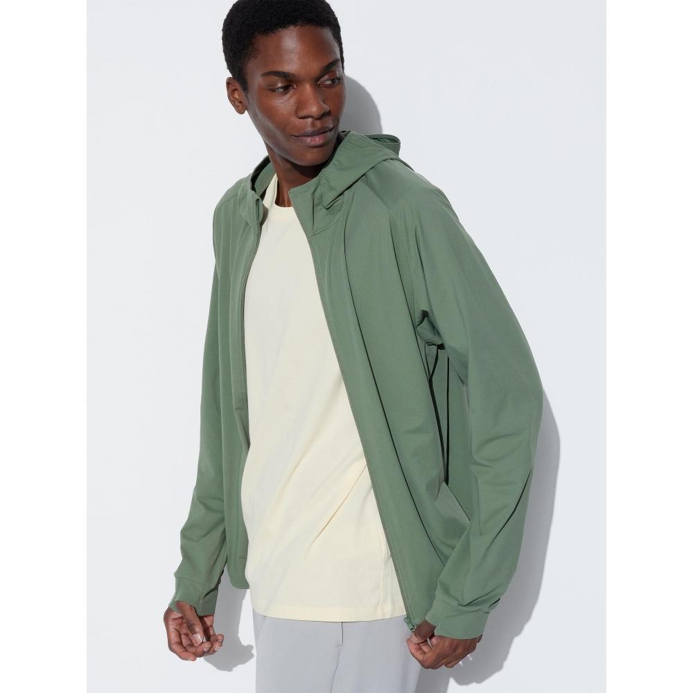 Uniqlo Men Dry Ex Uv Cut Full Zip Parka