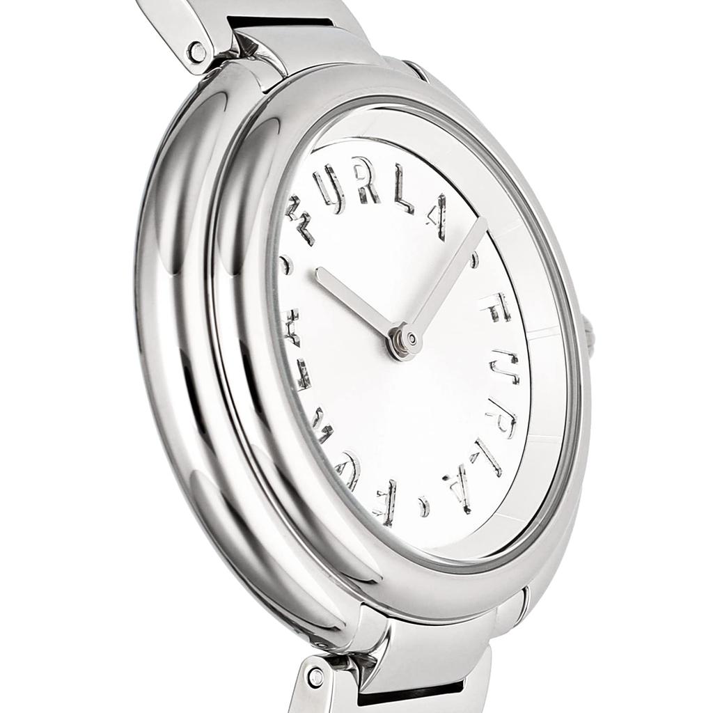 Watch FURLA ICONSHAPE Silver Dial Stainless Steel Quartz Watch Jewelry Accessory WW00032007L1 [Furla] 29.5MM Women's [Item]