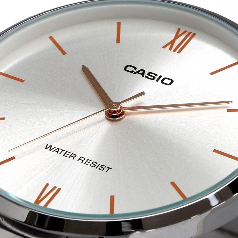 CaSio Men S Quartz Metal Watch Silver Mtp Vt01d 7b
