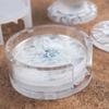DIY Crystal Epoxy Resin Coaster Round Coaster Box Storage Box Silicone Mirror Mold Silicone Tray Mold