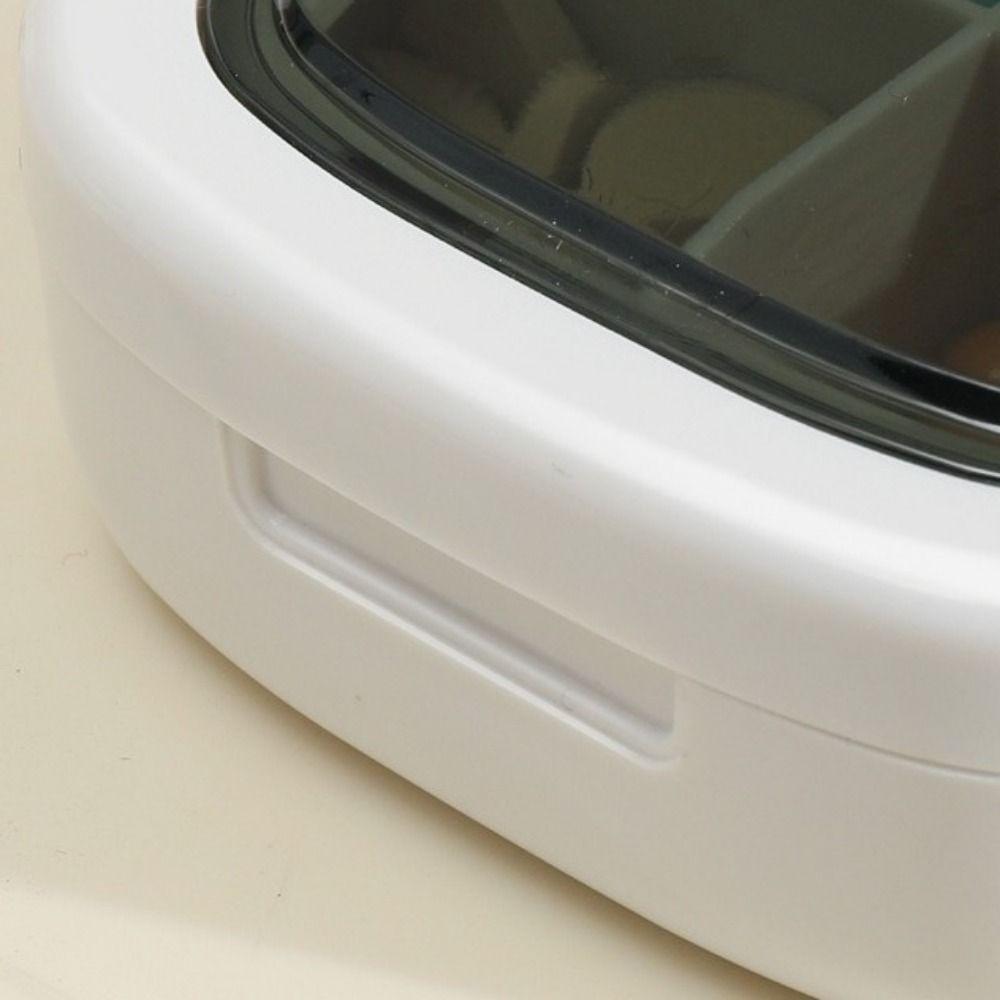 Moisture-proof Pill Box Plastic Medicine Container Portable Vitamin Organizer  Living Room