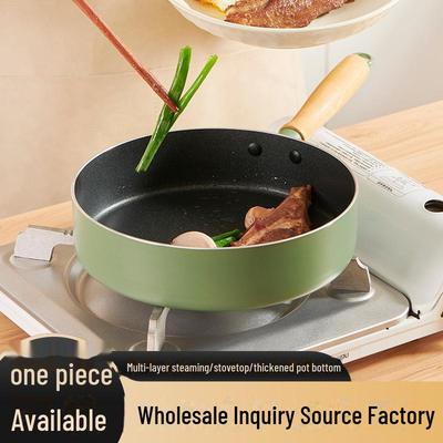Senke Medical Stone Non-Stick Frying Pan for Breakfast, Steak & Pancakes - Compact & Ideal for Dorms or Single-Person Meals