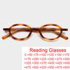 Oval Blue Light Blocking Luxury Reading Glasses For Woman Men  Designer Eyeglasses Cheetah Print Glasses Thick Glasses