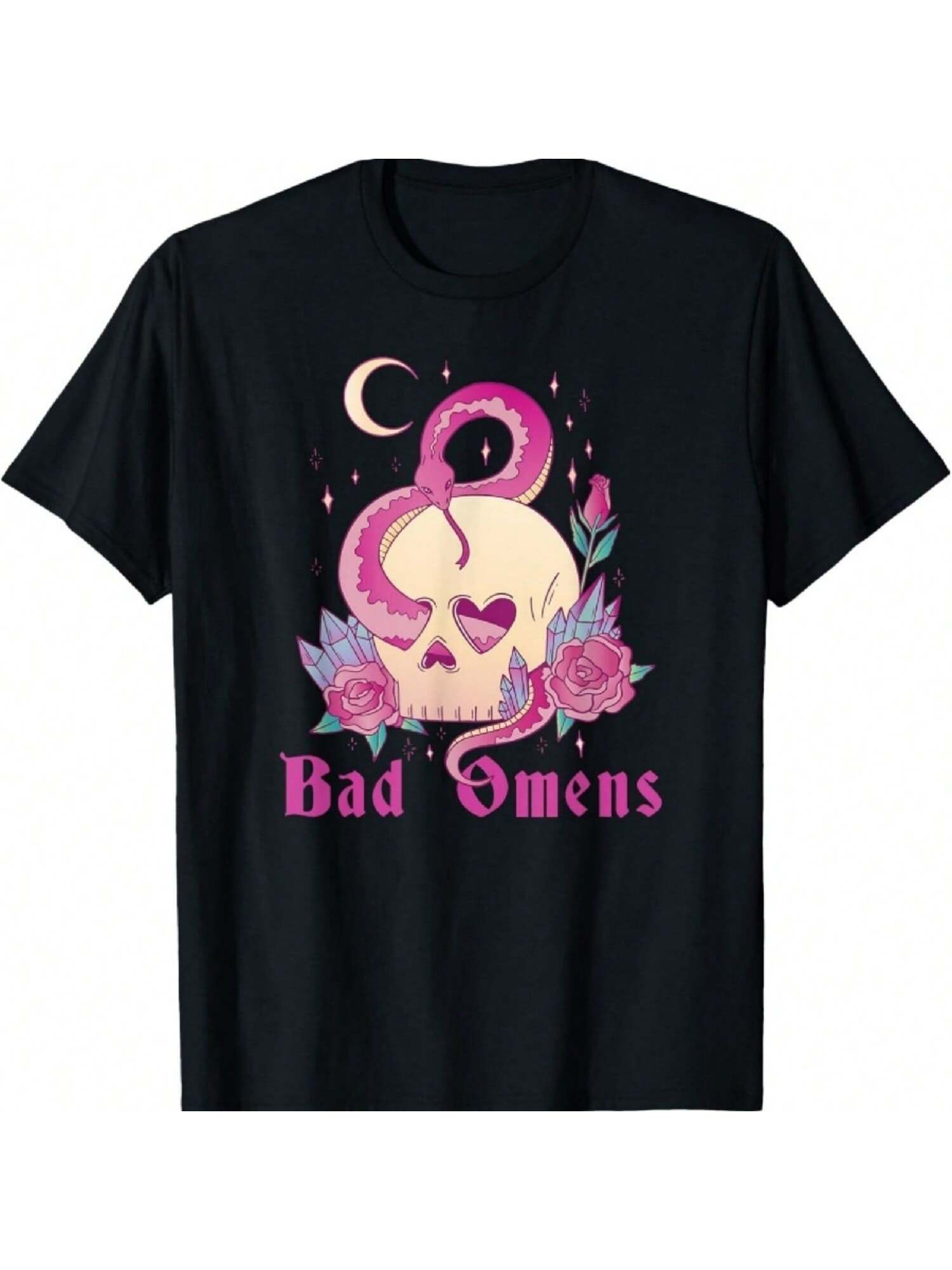 Bad Omens Snake And Skull Grunge Goth unisex s Bad Omens T-Shirt S
