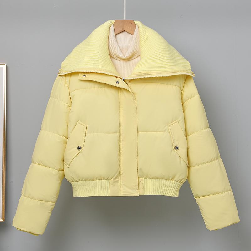Fashion Winter Woman Parkas Loose Thick Warm Short Jacket Women's Coats