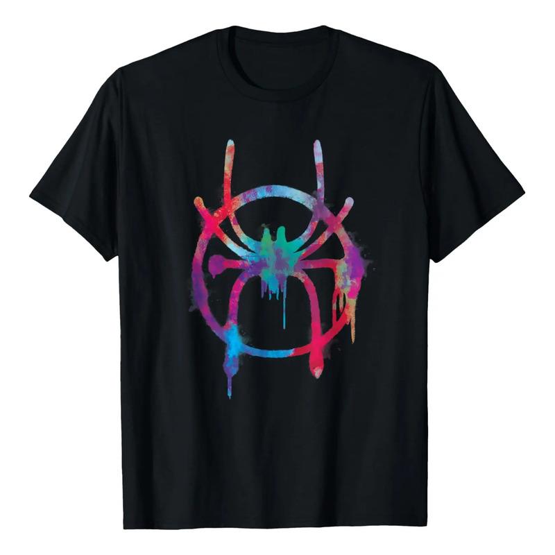 Camiseta Marvel Spider-man Into The Spider-verse Con El Icon S разноцветный