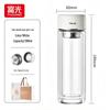 Fuguang Double-Walled Glass Tea Infuser Cup (290ml)