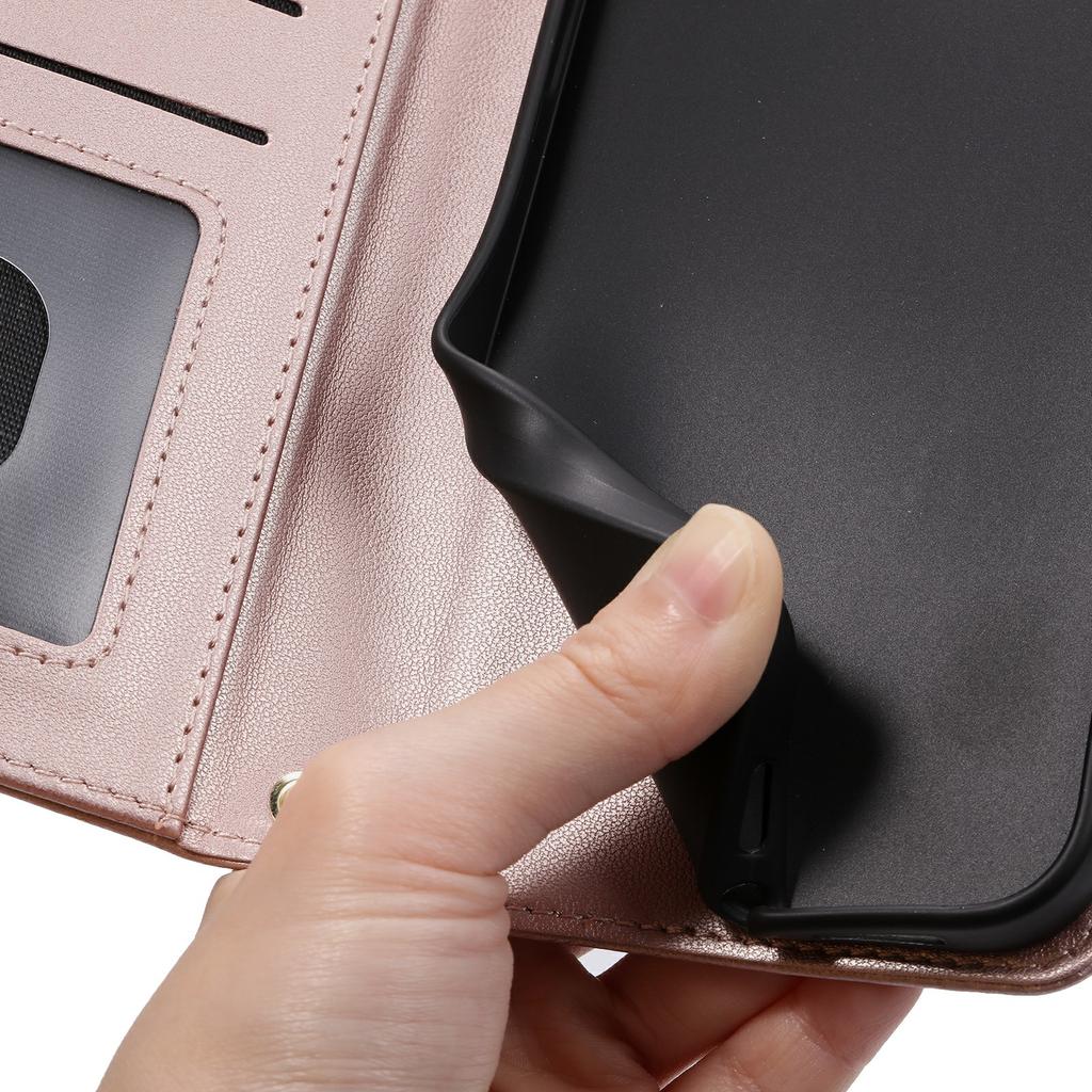 For Oppo Reno14 Pro 5G (Global) Case Wallet Rhombus Grid PU Leather Phone Cover