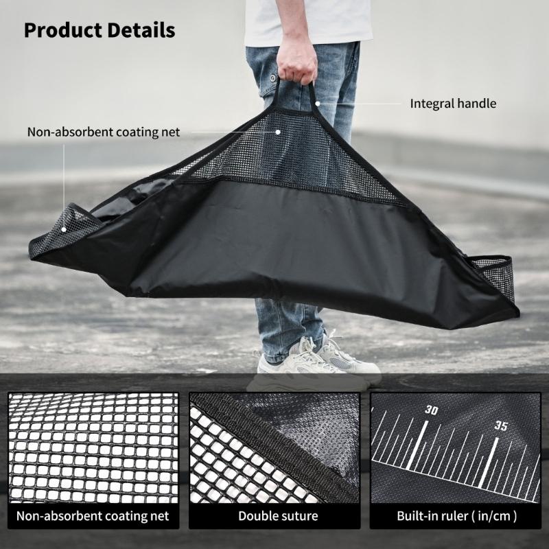 Fish Weigh Bag Fishing Bag Folding Fish Bag for Caught Fish Weigh Bag for Bass Fishing Weigh Slings Heavy Duty Fish Bag