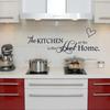 English Letters  Love Wall Sticker on The Wall Decals Art Words Kitchen Background Decoration Stickers Home Decor