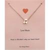 Music Note Necklace for Women Music Festival Outfits Women Music Lovers Gifts for Women With Meaning Card