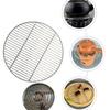 Camping Accessories Round Barbecue Tray Stainless Steel BBQ Grid