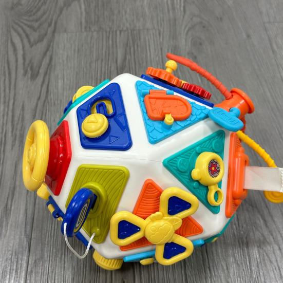 Montessori Early Education Toy Toddler Busy Board Cube Toys 22-in-1 Montessori Sensory Toy for 1-3 Year Old Boys Girls