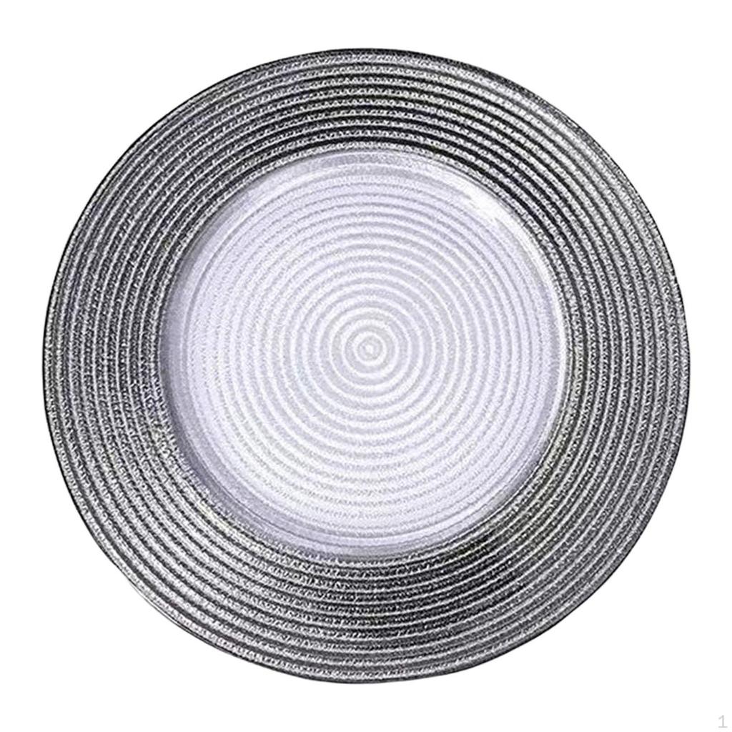 Platter Serving Dish Placemat Vintage Placemats Elegant Decorative Tray for Table Decoration