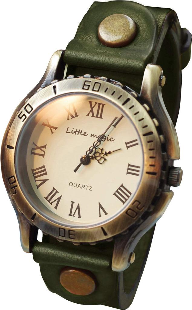 leather that changes over allergy Watch Watch Antique Clock M [Little Magic] [Japanese time] [Japanese movement] [Metal compatible] Men's Women's