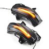2pcs Dynamic Turn Signal LED Light Side Mirror Indicator Fit For Lexus IS250 250C 2010-2012 Fit For Lexus LS460L 2006-2008