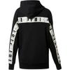 Puma Logo Pattern Hooded Long Sleeve Sweatshirt Women sweatshirt 578339-01