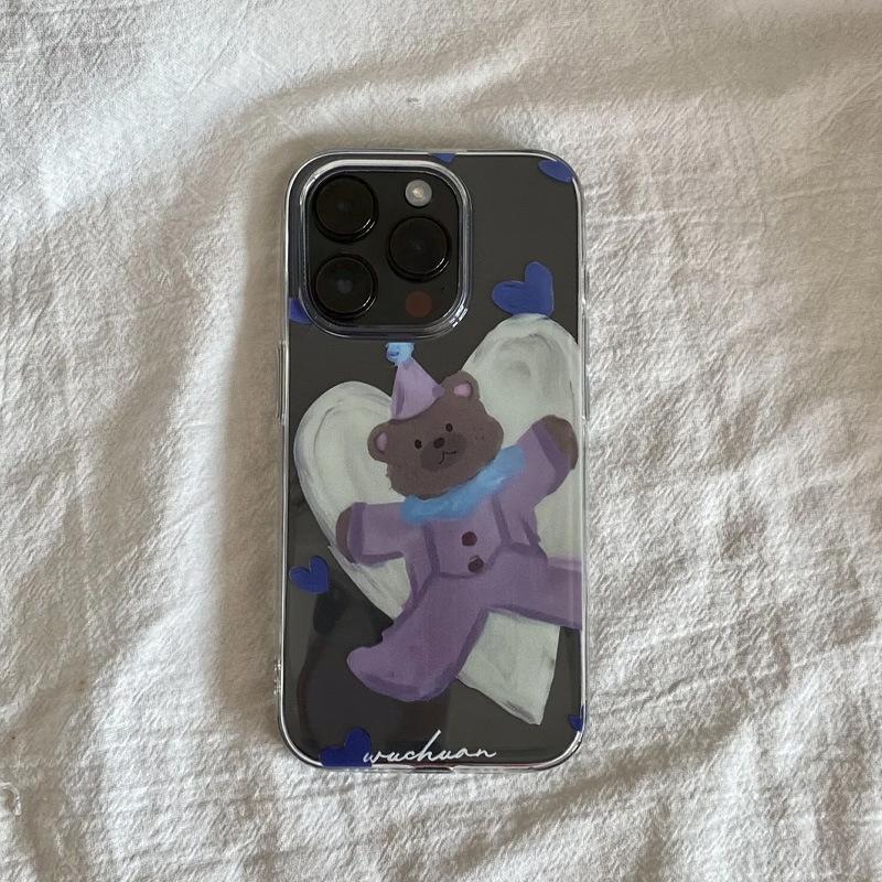 

Care Bear for Apple 16 Mobile Phone Case for IPhone 15 Promax Cartoon 14 Plus New Model 13 All Inclusive For Apple 7/For Apple 8