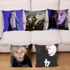 American N-Nettspend Rapper Pillow Case Square Pillow Bedroom Sofa Leisure Comfort Cushion Car Living Room Home Decoration