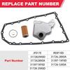 RE0F10D JF017E Transmission Filter Oil Pan Gasket Kit Fit For Nissan Altima Maxima Quest Murano Pathfinder Infiniti Qx60 Replaces# 31728-29X0D