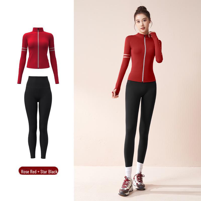 

Дышащий осенний костюм для йоги и бега Juyitang XL