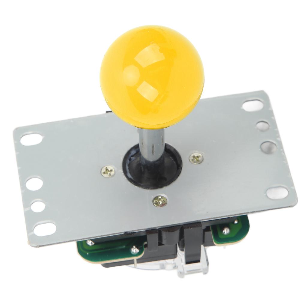 DIY USB Controller Computer Rocker Game Stick Joysticks with Control Chip for Arcade Game Yellow