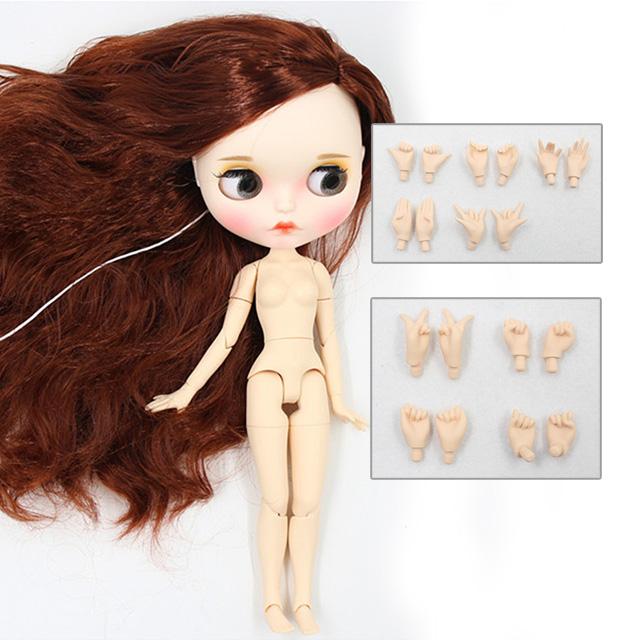 ICY DBS Blyth Doll 1/6 Toy Bjd Matte Fa Fa Joint Body Custom Doll 30cm Girls Gift Anime
