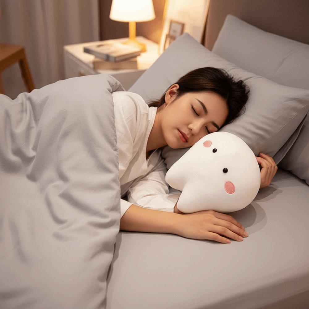 Creative Cushion Tooth Plush Toys Cartoon Design Oral Teeth Throw Pillow  Kids Gift