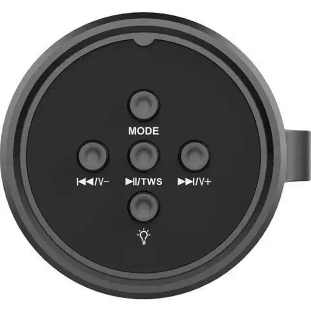 Wireless Portable Bluetooth Speaker with Colorful LED Lights TF Card Slot Outdoor Desktop Home Speaker Gift