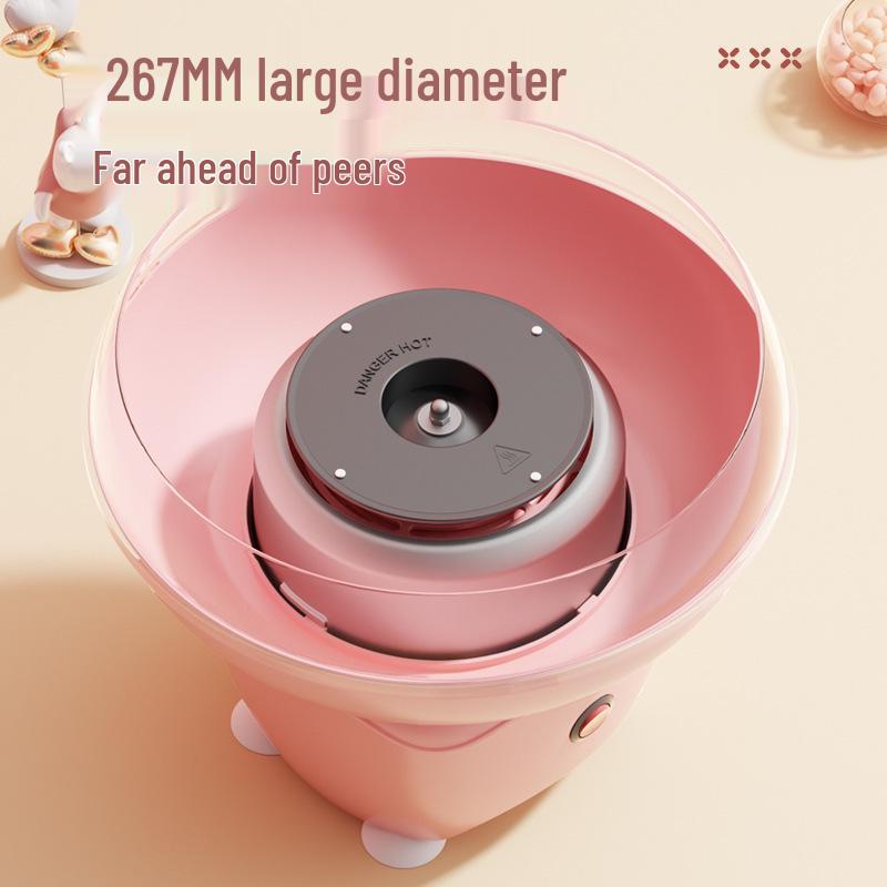 Fully Automatic Mini Cotton Candy Maker for Kids and Home Use