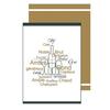 Torchons - Saveurs Du Vignoble - 100% Coton - 50 X 70 Cm - Lot De 2 Marron