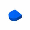 55pcs MOC compatible building block parts 24246 small particle building blocks 1x1 one-sided arc light DIY children's toys