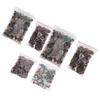 Mix Color Plastic Safety Eyes with Washer Accessories for DIY Crafts Teddy Bear Animal Dolls Puppet