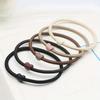 5pcs Simple And Fashionable,Soft Thin Hair Band,Small Heart Shape,Elegant High Ponytail,High Elasticity,Hair Tie Hair Accessory