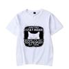 Men's T-shirt Sometimes I Stay Inside Funny Cat Cartoon T Shirt Oversized Men Women Tshirt Black Kitten Graphic Shirt Men Tshirt