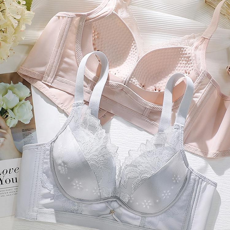 Lingerie Women's Gathering Bra Sexy Adjustable Bra Anti-sagging Secondary Breasts Bra Push Up Bra