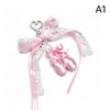 Ballet Shoes Keychain Cute Fashion Hanging Ornament 1Pcs Lightweight Keyring Pendant for Luggage Tag Decor Ballet Class Reward Gift