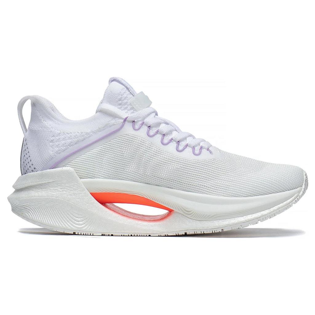 New LiNing Jueying Essential Anti Slip Wear Resistant Low Top Running Shoes Women's White Blue Orange Purple ARRT008-13