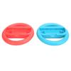 1 Pair Racing Steering Wheel Red and Blue Steering Wheel Grip for Switch Switch Lite