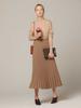 AYIHOLIC CASHMERE High Gauge Round Neck Long Sleeve Knit