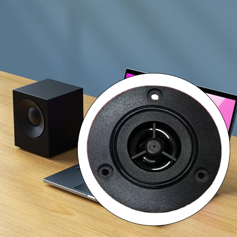 3inch Loudspeaker High Frequency Tweeter Speakers with Heat Dissipation for Bookshelfs Home Theater Superior Sound 1Pair