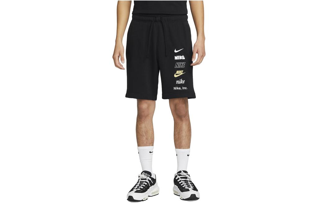 Nike Club Casual Shorts Men's Black Moderate FB8831-010