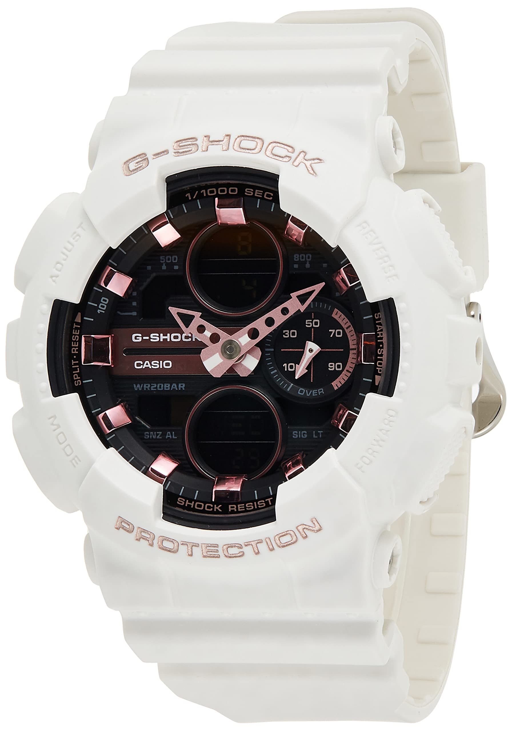 

Casio G-Shock Аналогово-Цифровые, Белые, Ремешок