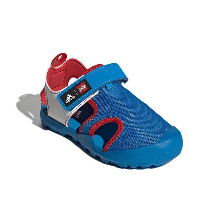 Adidas LEGO x Captain Toey J Bright Blue Red Kids Sneakers Cloud-White GY5090