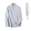 Spring and Autumn New Fashion Long Sleeve Single-Breasted Cotton Shirt
