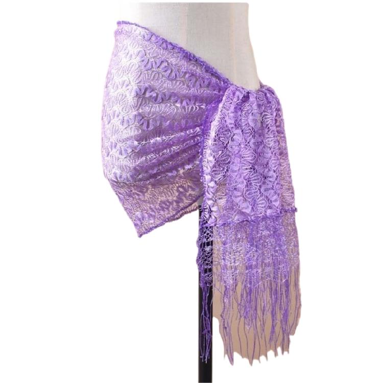 Lace Exotic Neck Scarf Ethnic Plush Lace for Men Women Fringed Season Neck Gaiter Stylish Fringed Neckwear