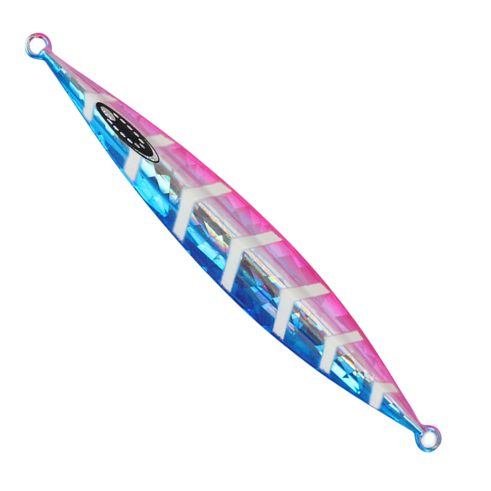 Tolure 120g Slow Sinking Jig, All 5 Colors,Laser Foil, Glow In the Dark, Offshore Jigging Lure, for Tuna, Mackerel, Aji, Saba, 1pc