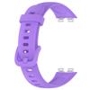 For Huawei Band 10/10 NFC/Band 8/Band 8 NFC/Band 9/Band 9 NFC Silicone Watch Strap Breathable Soft Watch Band with Buckle