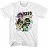 Unisex Cotton T-shirt Pre-Sell Kiss Rock Band Music Licensed T-shirt #1